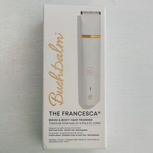 Bushbalm Francesca Bikini & Body Trimmer - White BNWT